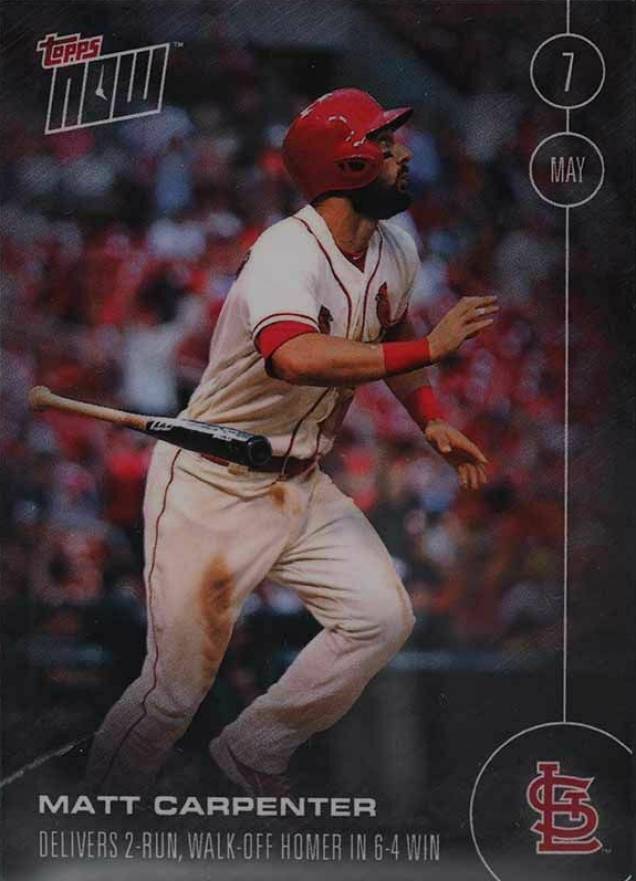 2016 Topps Now  Matt Carpenter #56 Baseball Card