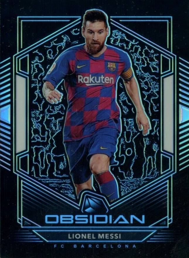 2019 Panini Obsidian Lionel Messi #30 Soccer Card