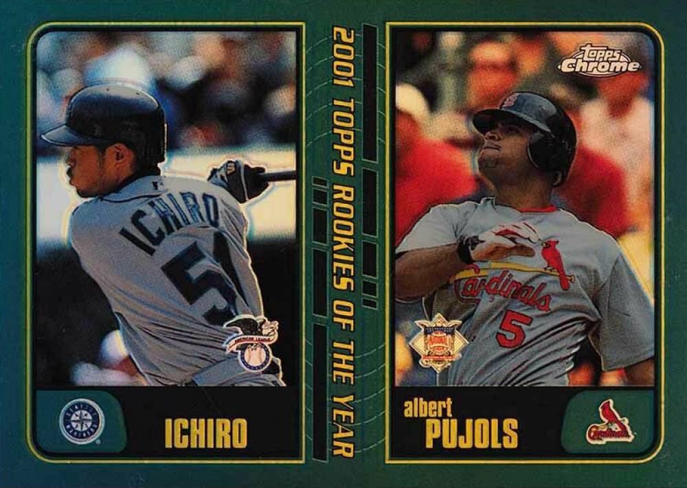 2001 Topps Chrome Traded 2001 Topps Rookies of the Year #T99 Baseball Card
