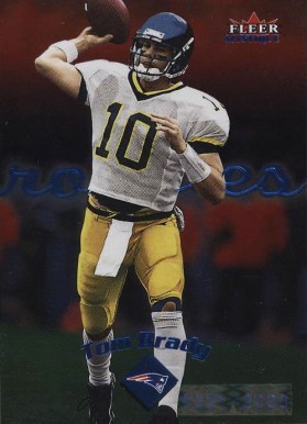 2000 Fleer Mystique Tom Brady #103 Football Card