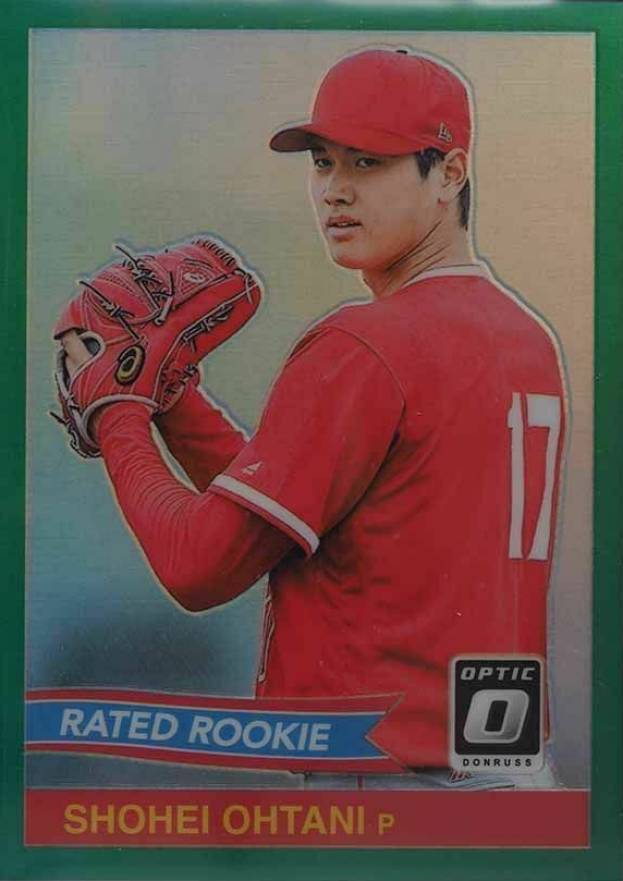 2018 Panini Donruss Optic Shohei Ohtani #56 Baseball Card