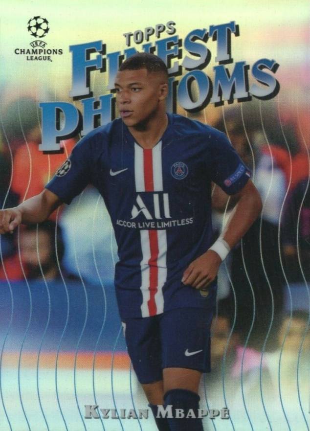 2019 Finest UEFA Champions League Finest Phenoms Kylian Mbappe #FP-KM Boxing & Other Card